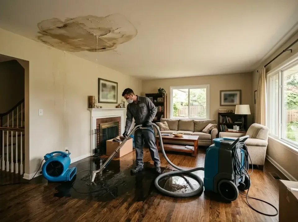 attic-pipe-burst-ceiling-drip-008 — frequently asked questions, Water Damage Restoration & Carpet Care in Nicholasville, KY
